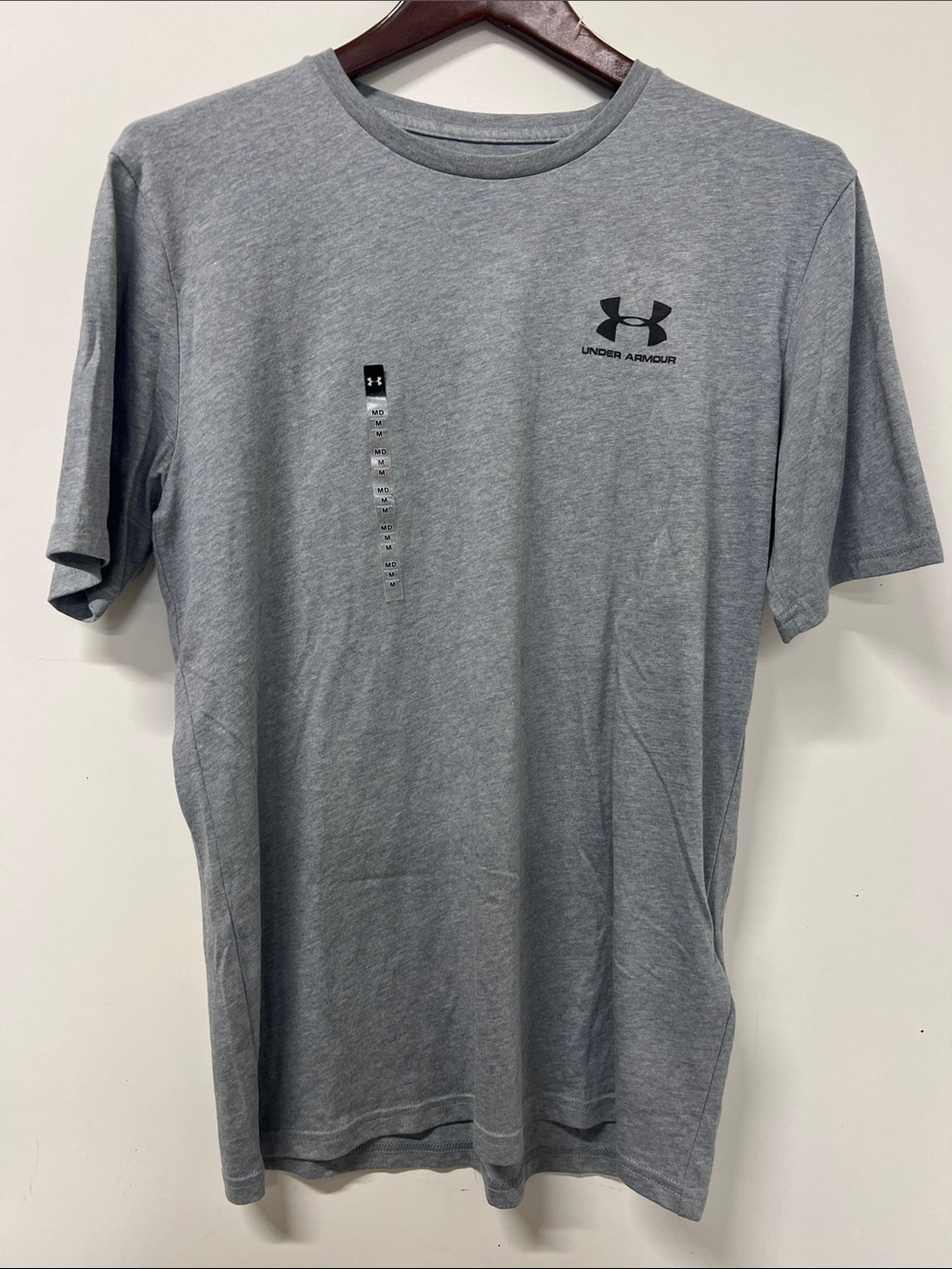 Men's Under Armour Loose T Shirt Gray Medium NWOT